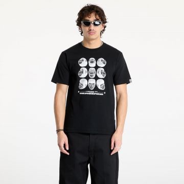 Tricou A BATHING APE Polygon Ape Head UNISEX Tee Black