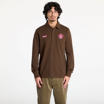 Tricou adidas x C.P. Company Spezial Polo Shirt Brown