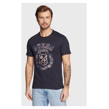 Tricou barbati - 80861 - Bleumarin - Bumbac