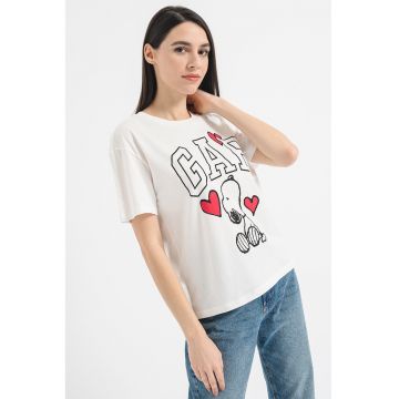 Tricou cu imprimeu Snoopy