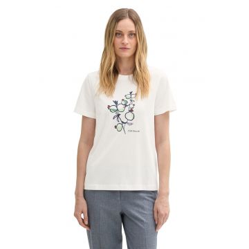 Tricou de bumbac organic cu imprimeu