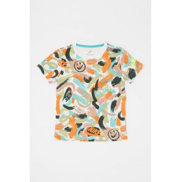 Tricou din amestec de bumbac cu model