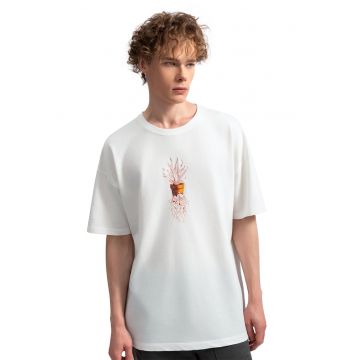 Tricou lejer unisex cu imprimeu