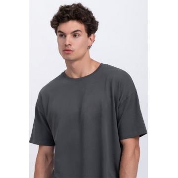 Tricou lejer unisex cu maneci cazute