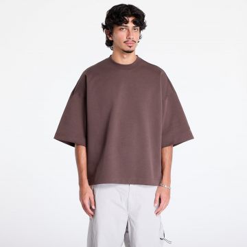 Tricou Nike M Tech Fleece Short Sleeve Tee Baroque Brown/ Baroque Brown