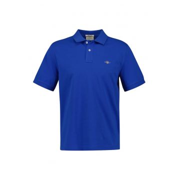 Tricou polo regular fit de bumbac Shield