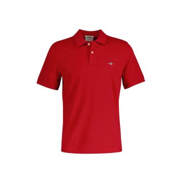 Tricou polo regular fit de bumbac Shield