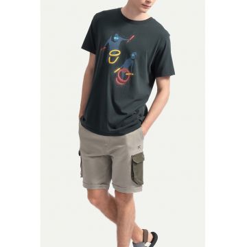 Tricou unisex din bumbac cu imprimeu grafic