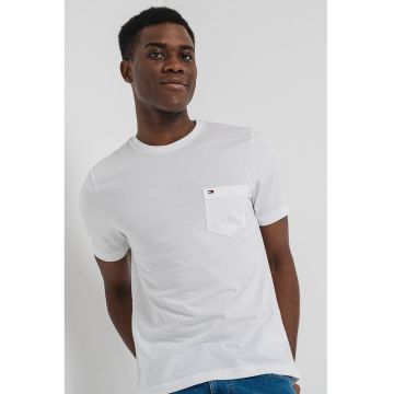 Tricou de decolteu rotund