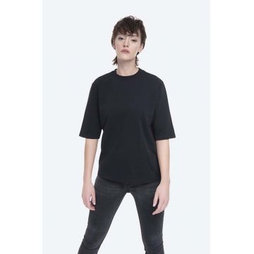 Norse Projects tricou din bumbac Ginny Heavy Jersey culoarea negru NW01.0056.9999-9999