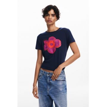 Tricou cu imprimeu floral