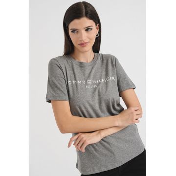 Tricou din bumbac cu imprimeu logo