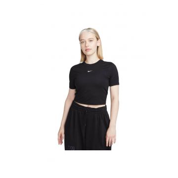 Tricou Essentials Slim Crop 34710