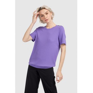 Tricou relaxed fit striat