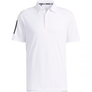 Tricou barbati adidas Polo Shirt 3-Stripe Basic Polo Shirt FJ9836, XS, Alb