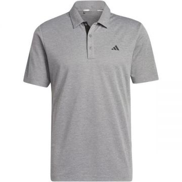 Tricou barbati adidas Poloshirt Performance Drive Heather IA5450, L, Gri