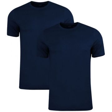 Tricou copii Puma Junior Base T-shirt Navy 2-pack 68357702-2