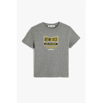 Tricou cu imprimeu text