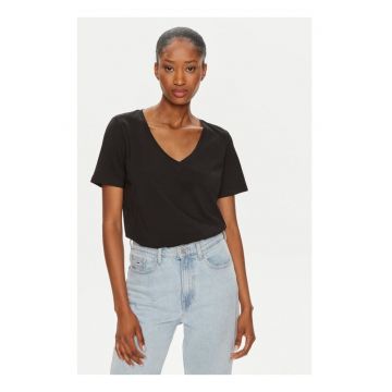 Tricou dama - 454677 - Negru - Bumbac