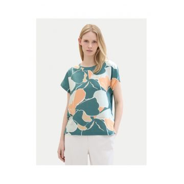 Tricou dama - 524067 - Verde - Bumbac