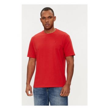 Tricou barbati - 511609 - Rosu - Bumbac