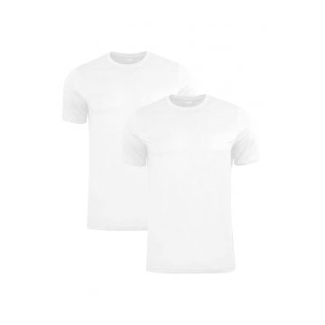 Tricou copii Junior Blank Base T-shirt 2-pack - Alb