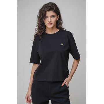 Tricou cu maneci cazute - pentru fitness