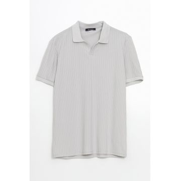 Tricou polo cu model uni