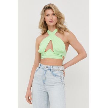 For Love & Lemons top femei, culoarea verde