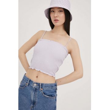 Levi's top femei, culoarea violet