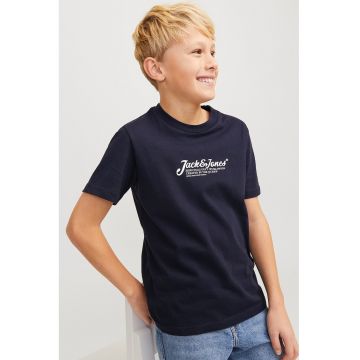 Tricou de bumbac cu logo