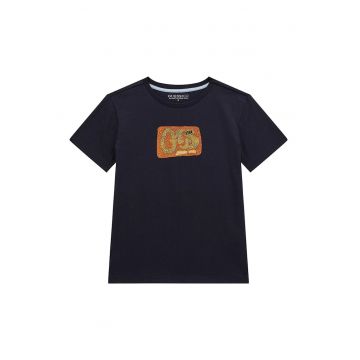 Tricou din bumbac cu imprimeu logo