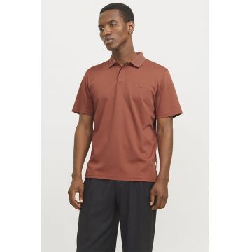 Tricou polo din amestec de bumbac organic