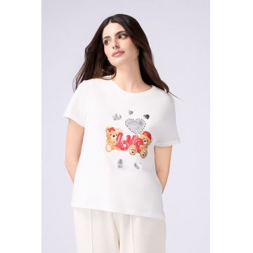 Tricou din bumbac cu imprimeu