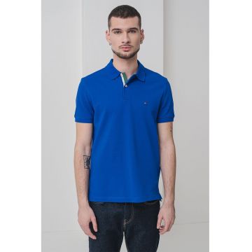 Tricou polo din amestec de bumbac organic