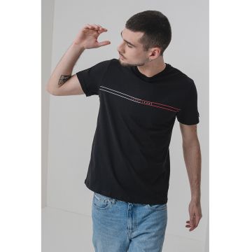 Tricou slim fit din bumbac