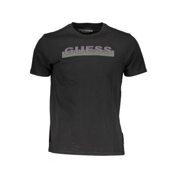 GUESS - Tricou de bumbac cu imprimeu logo