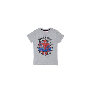 Tricou baieti - Spider Man - gri