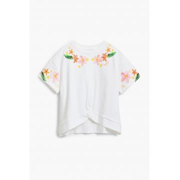 Tricou cu imprimeu floral