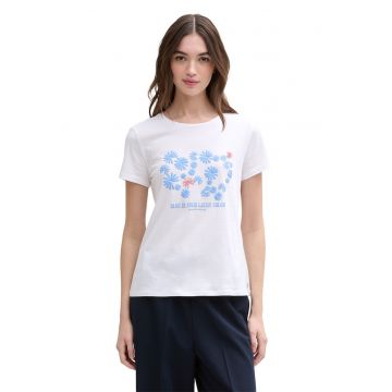 Tricou din amestec de bumbac organic