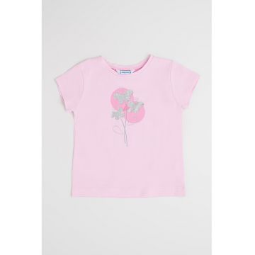 Tricou cu imprimeu floral