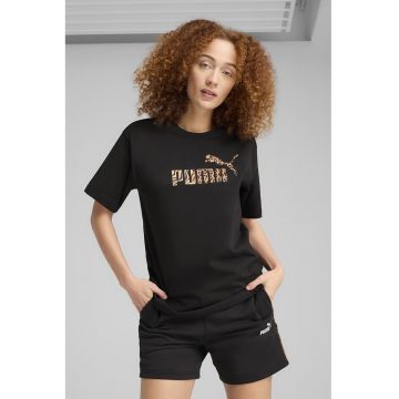 Tricou de bumbac cu imprimeu logo