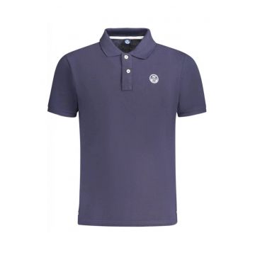 Tricou polo barbati - cu mini logo brodat - Regular fit -