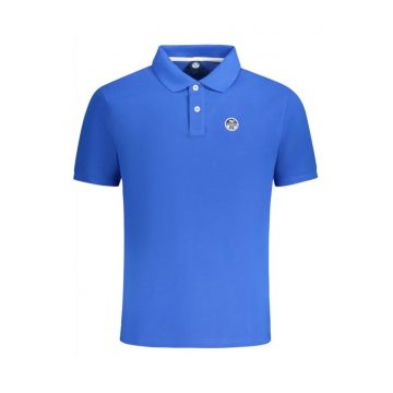 Tricou polo barbati - cu mini logo brodat - Regular fit -