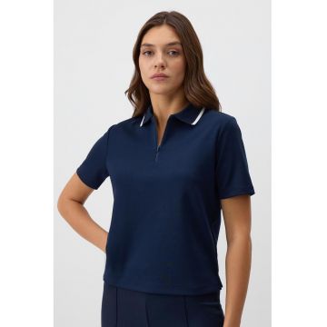 Tricou polo cu model uni