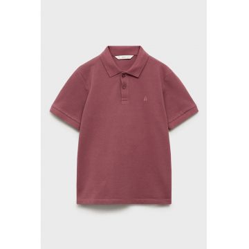 Tricou polo din material pique