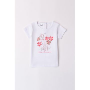 Tricou cu imprimeu floral