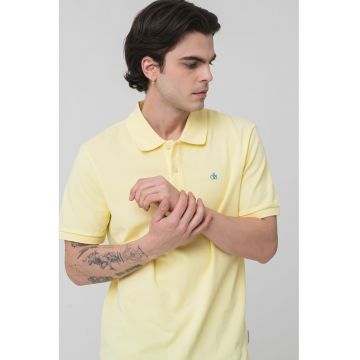 Tricou polo din material pique