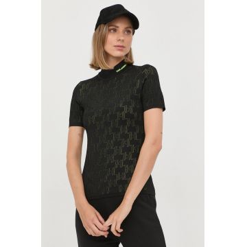 Karl Lagerfeld tricou femei, culoarea negru