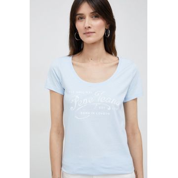 Pepe Jeans tricou din bumbac Mery